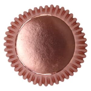 Roosa kuld – fooliumist muffinipaberid, 30 tk