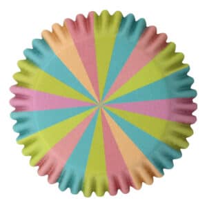 Ükssarviku värvid – fooliumist muffinipaberid, 30 tk