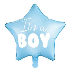It’s a Boy täht – fooliumist õhupall, 45 cm