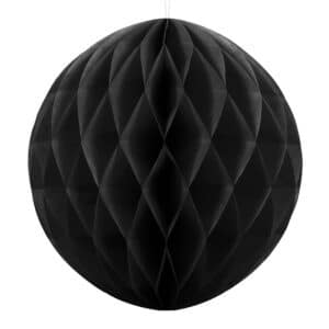 Must kärgpall, 30 cm