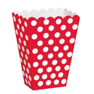Punasemummulised popcorni topsid, 8 tk