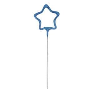 Sinine täht – säraküünal, 18 cm