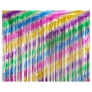 Värviline pidu – peokardin, 100×200 cm