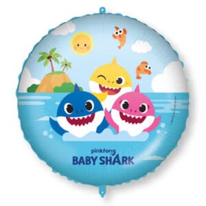Baby Shark – fooliumist õhupall, 46 cm