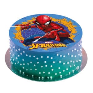 Ämblikmees / Spiderman B – söödav vahvlipilt, 20 cm
