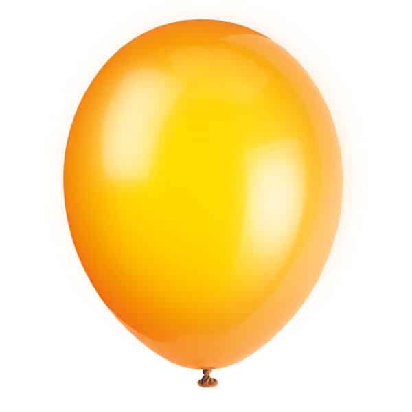 oranžid õhupallid