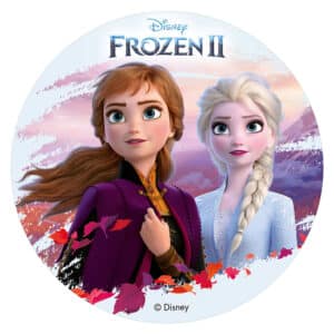 Lumekuninganna / Frozen II C – söödav vahvlipilt, 20 cm