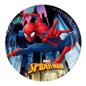 Spiderman Team Up – taldrikud 20 cm, 8 tk