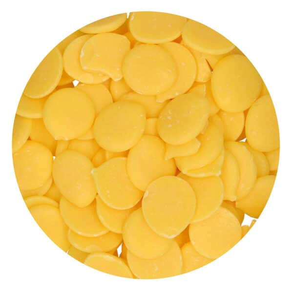Sidrunimaitselised kollased glasuurinööbid 250g